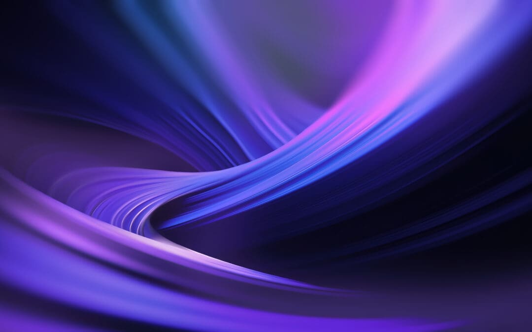 Neon Waves Background