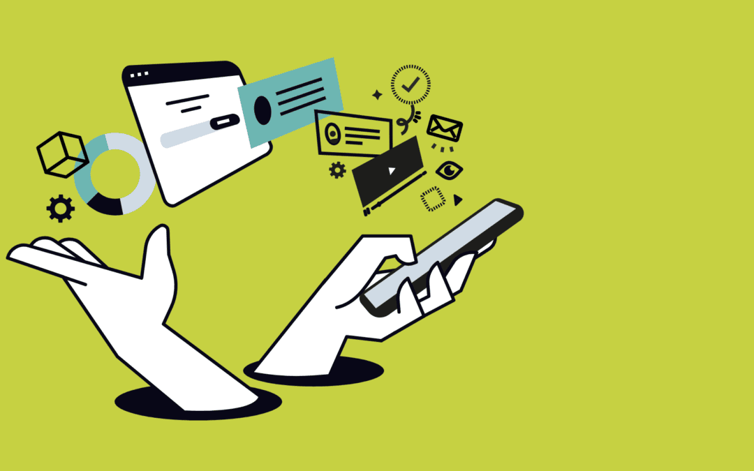 Illustration of various tech devices